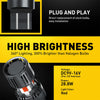 Red LED Brake and Tail Light Bulbs with Dual Brightness Modes