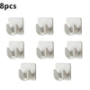Self-Adhesive Curtain Rod Clamp Hooks – Punch-Free Wall Hanging Holders