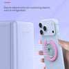 Double-Sided Magnetic Phone Ring Holder with Kickstand