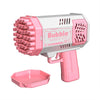 Kids Bubble Blower Gun - 40 Hole Electric Toy