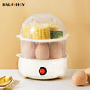 Double-Layer Electric Egg Cooker & Steamer
