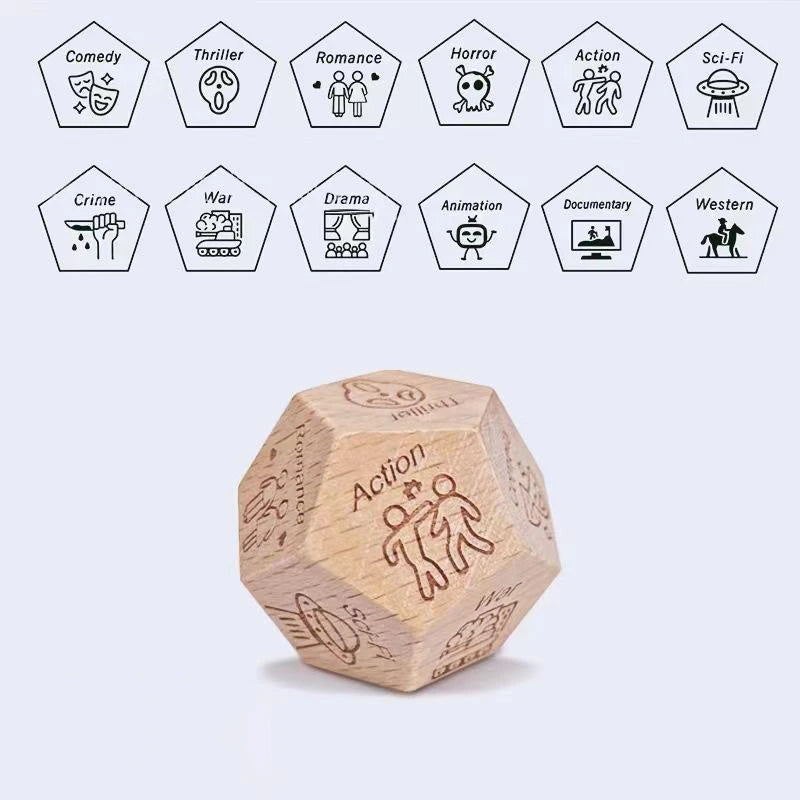Food Decision Dice for Couples – Funny Gift for Him & Her