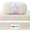 Combed Cotton Blend Gradient Yarn – 4-Ply, 50g Balls