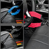 Universal Steering Wheel and Seat Belt Anti-Theft Lock with 2 Keys