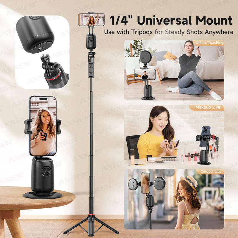 AI Auto-Tracking Phone Gimbal with Face Recognition