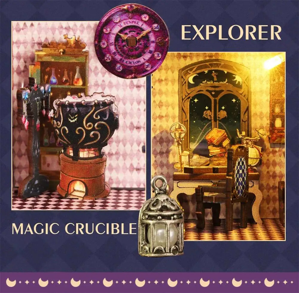 Wooden Miniature House Kit – The Gate of Secret Realm
