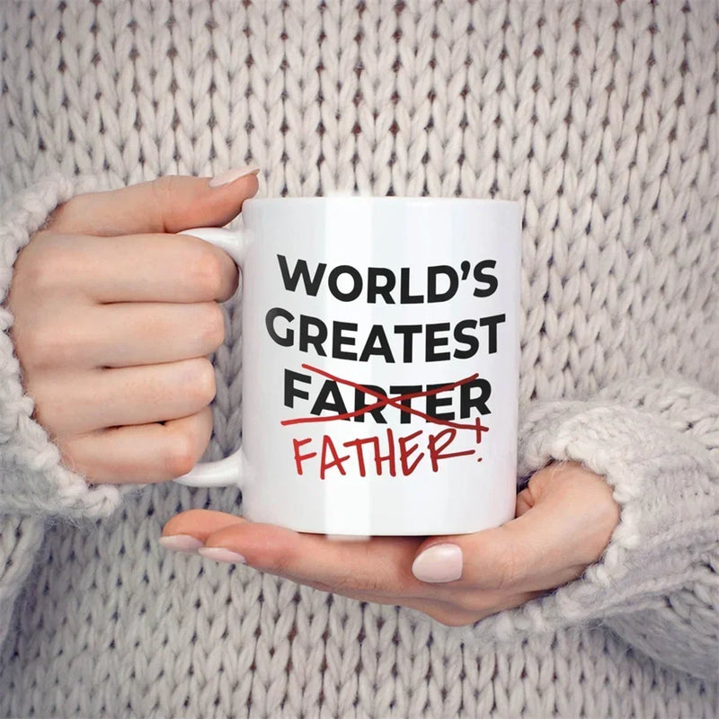 Funny "Best Farter Ever" Ceramic Coffee Mug