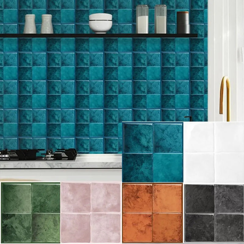 3D Marble Peel & Stick Backsplash Tiles
