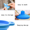 Collapsible Silicone Funnel for Engine Oil and Washer Fluid
