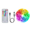 USB-Powered RGB LED Strip Lights with Music Sync & App Control