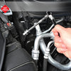 46-Piece Socket and Ratchet Wrench Set for Home and Auto Repairs