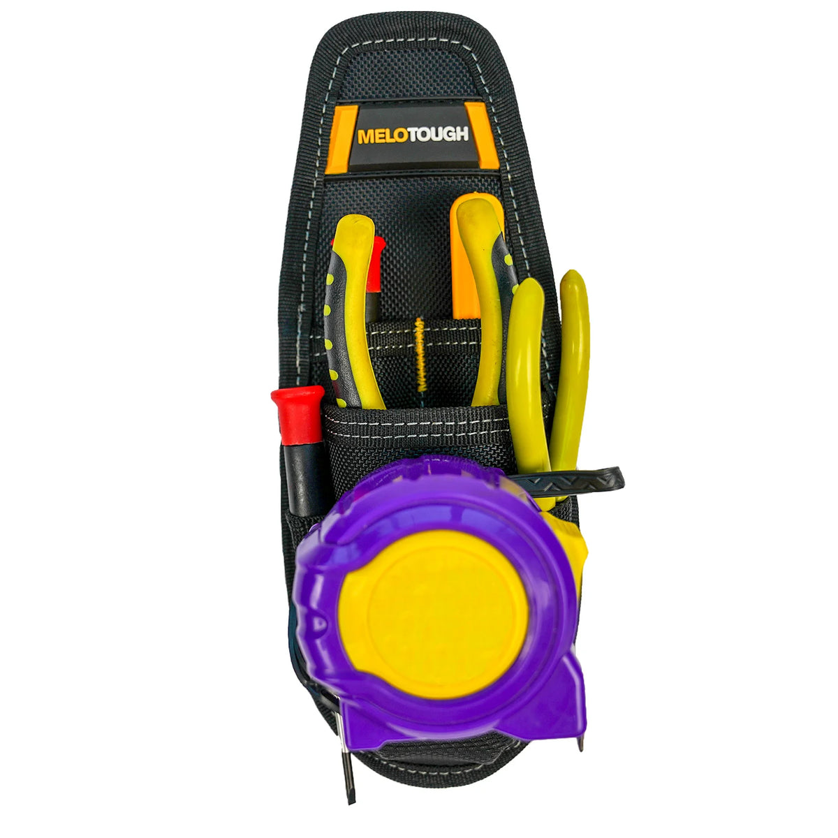 Compact Heavy-Duty Tool Pouch with Belt Clip