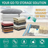 Electric Vacuum Compression Pump for Space-Saving Storage