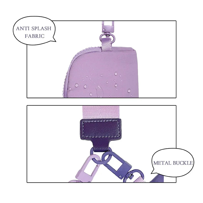 Mini Zip-Around Wristlet Wallet Set (2 Pack)