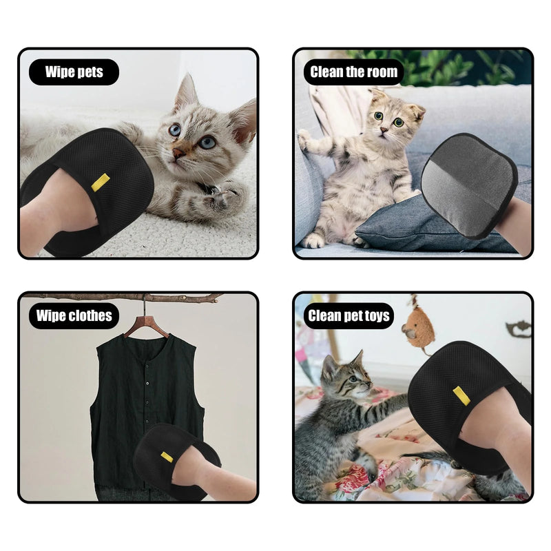 Wiederverwendbare antistatische Handschuhe zur Tierhaarentfernung