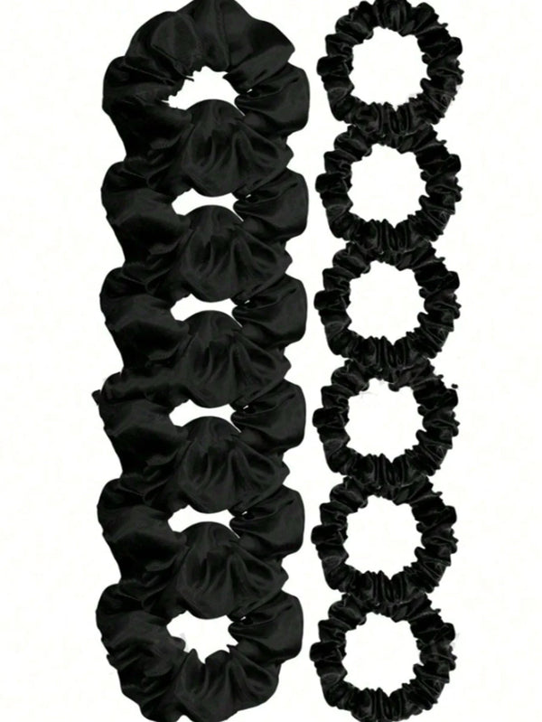 Satin Skinny Hair Scrunchies