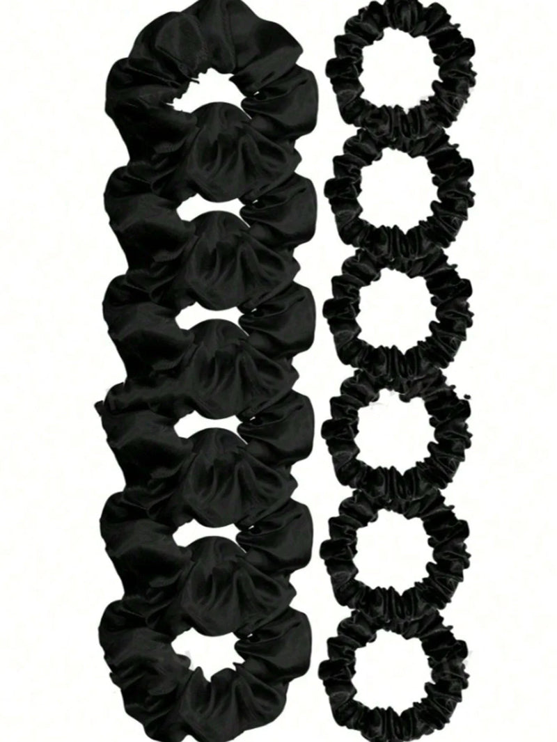 Satin Skinny Hair Scrunchies