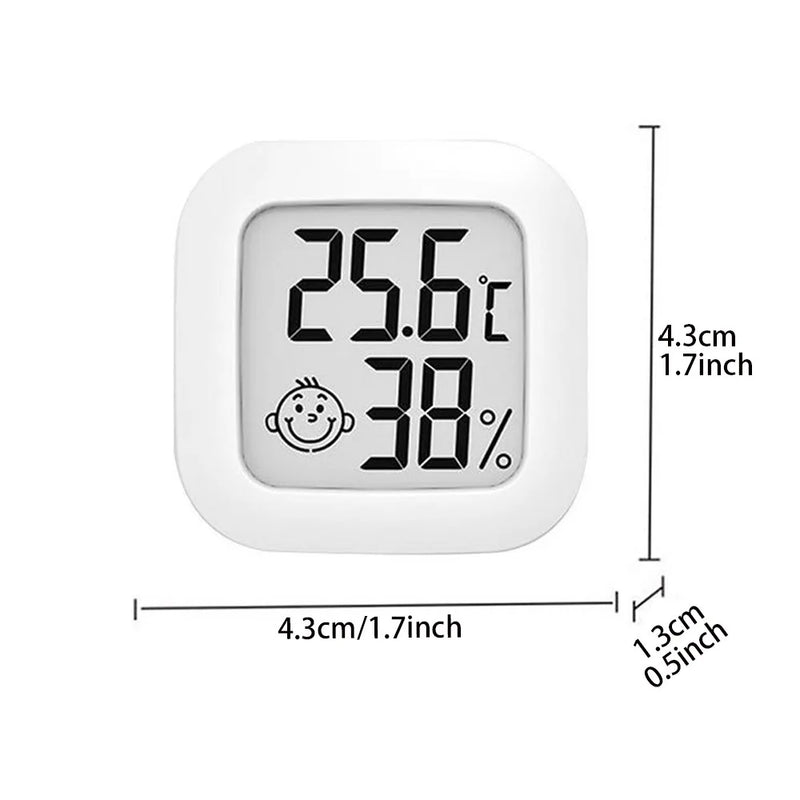 Compact Digital Indoor Thermometer & Hygrometer