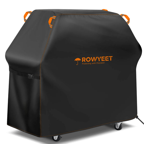 Waterproof & UV-Resistant BBQ Grill Cover with Adjustable Hem