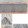 Plush Bed Skirt – Warm, Soft, and Elegant Bedding Essential