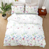 Floral Print Duvet Cover Set with Pillowcases
