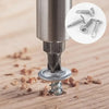 410 Stainless Steel Self-Tapping Screws with Truss Head (100-Pack)