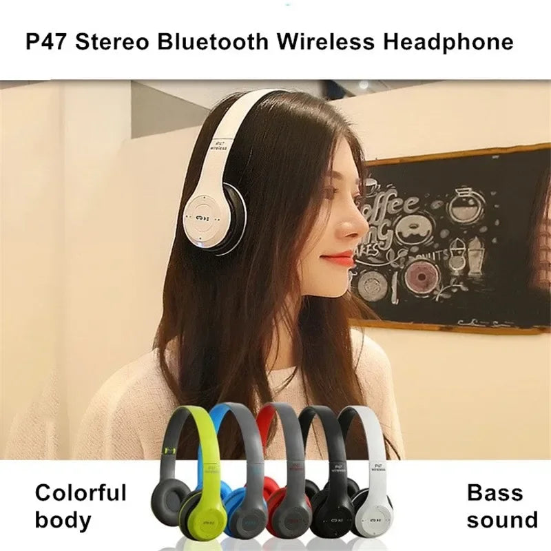 Bluetooth 5.0 Over-Ear-Kopfhörer mit Mikrofon