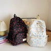 Cute Large-Capacity Bow Print Backpack Set
