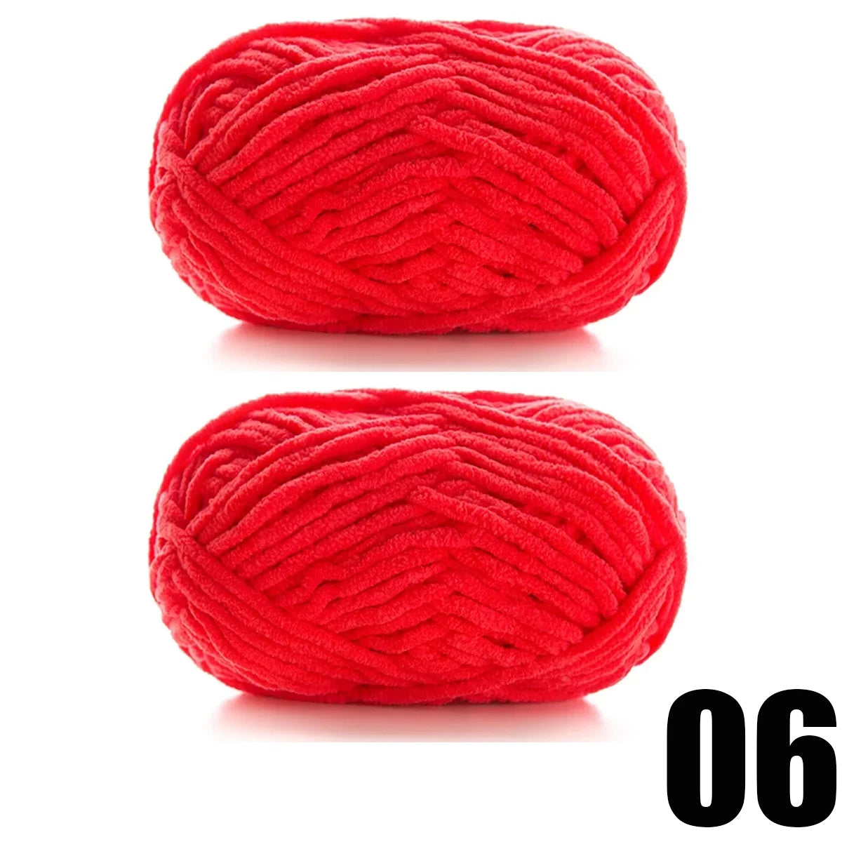 Thick Velvet Yarn for Knitting and Crochet