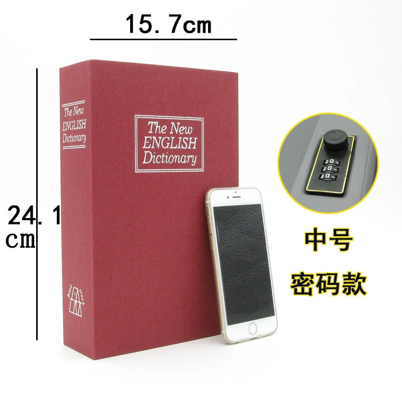 Disguised Book Safe with Combination Lock