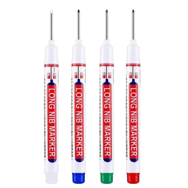 Waterproof Deep Hole Paint Markers for Metal & Woodworking