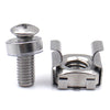 304 Stainless Steel Cage Nuts and Captive Screws for Rack Mounting (M5/M6)