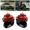 Dual-Tone Electric Air Horn Kit for Trucks, SUVs, and Boats