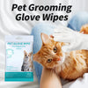 Gants de nettoyage jetables pour animaux