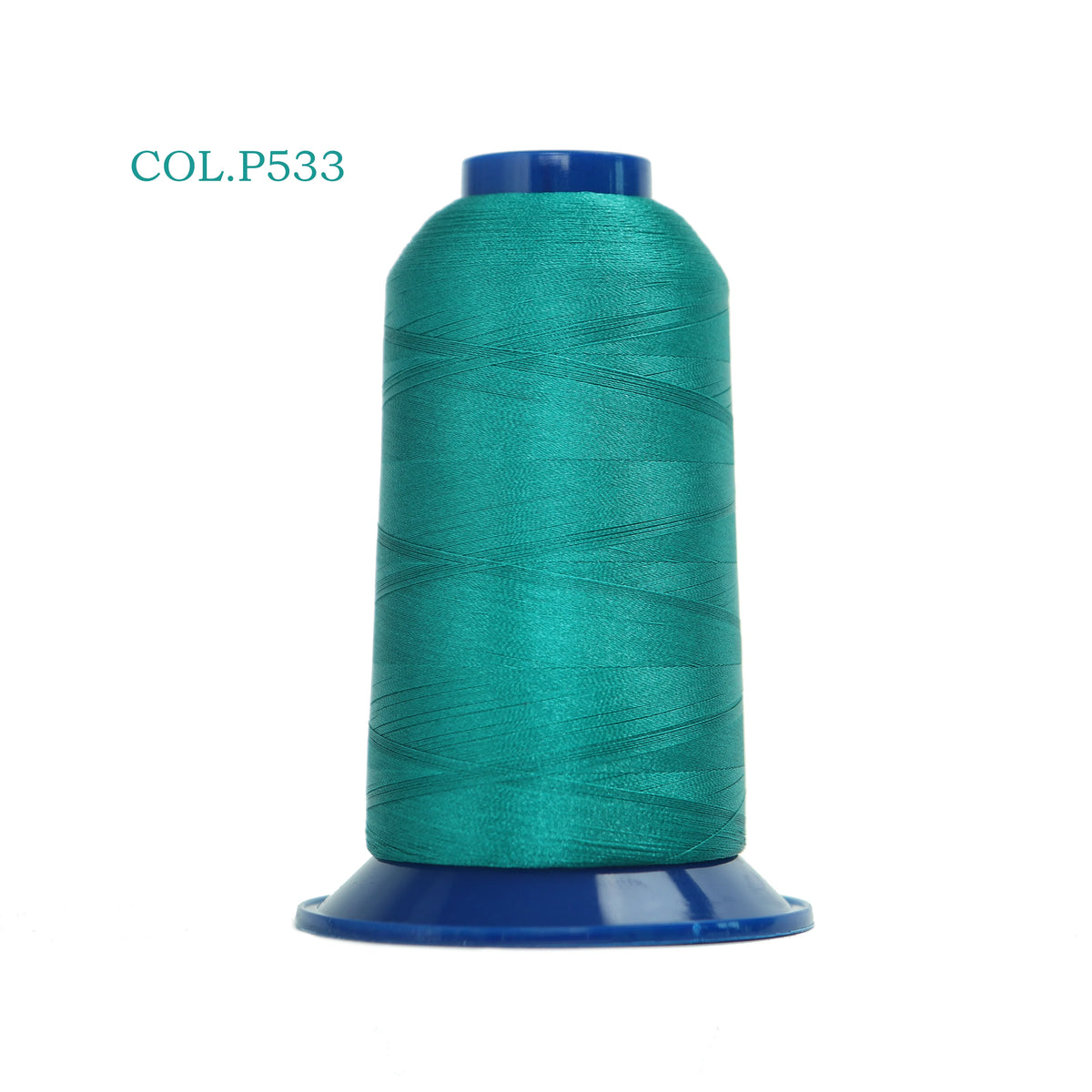 High-Tenacity Polyester Embroidery Thread (120D/2, 40wt) for Home & Industrial Machines