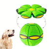 Interactive Transforming Flying Saucer Dog Toy – Durable & Fun