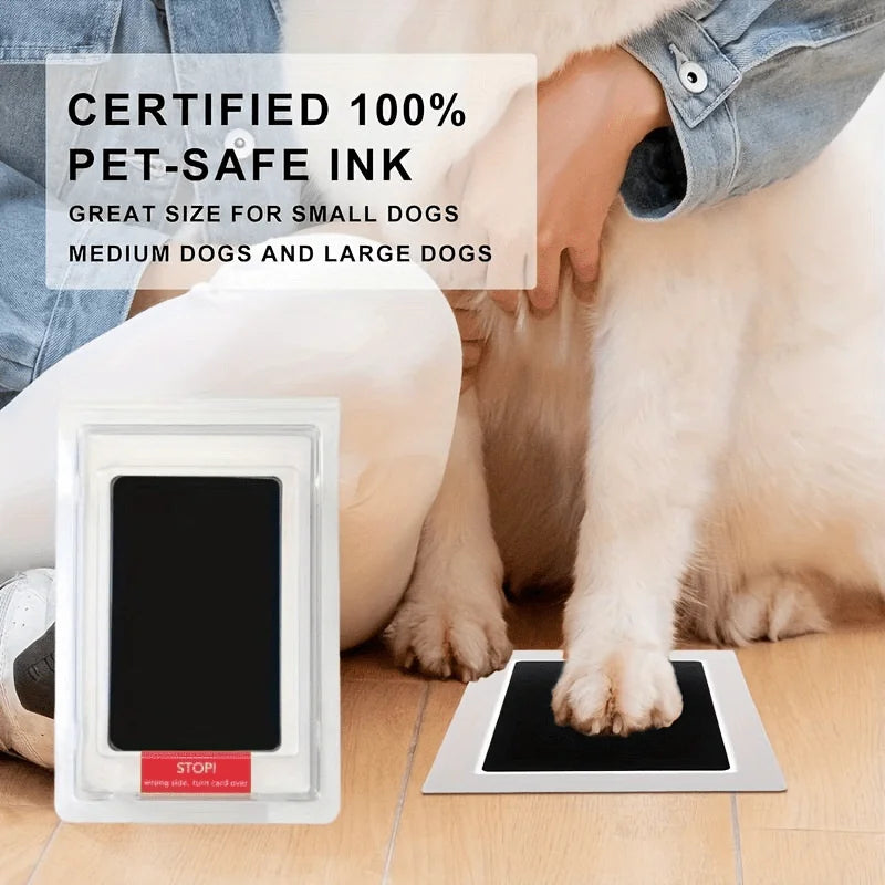 Pet Paw Print Commemorative Ink Pad Kit