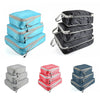 Travel Packing Cubes Set with Compression Zippers