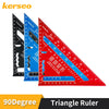 7-Inch Aluminum Alloy Triangle Ruler for Precision Marking