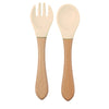 Baby Silicone Suction Plate and Utensil Set