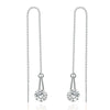 Elegant Cubic Zirconia Drop Earrings