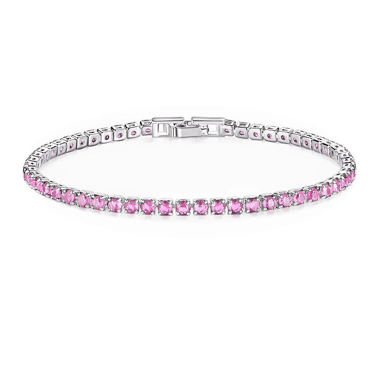 Elegante Tennisarmband mit Zirkonia