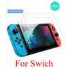 A 3-pack of tempered glass screen protectors for a Nintendo Switch console.