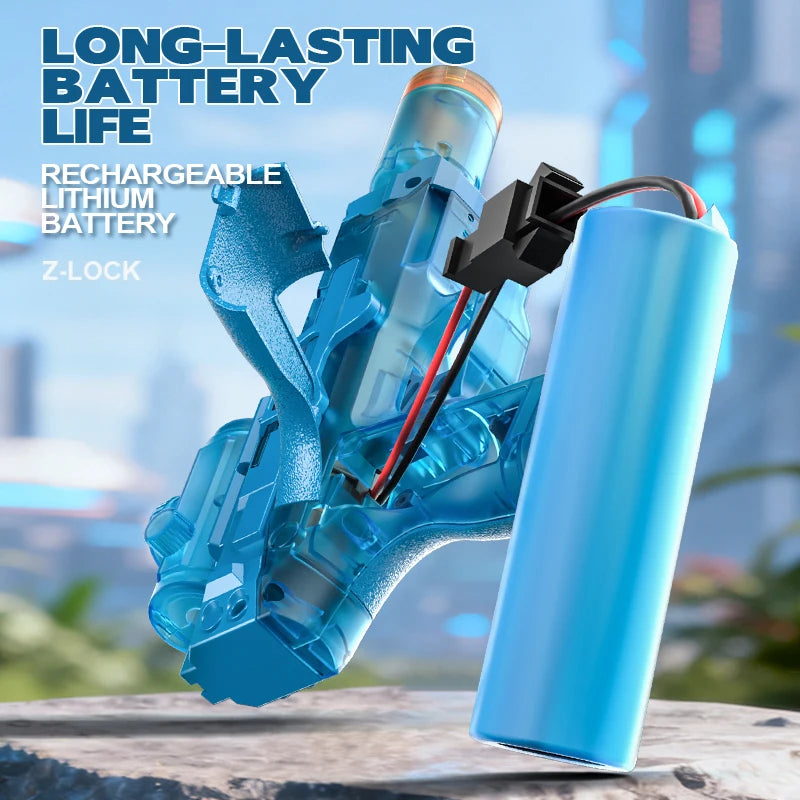 Automatic Electric Water Blaster with LED Lights