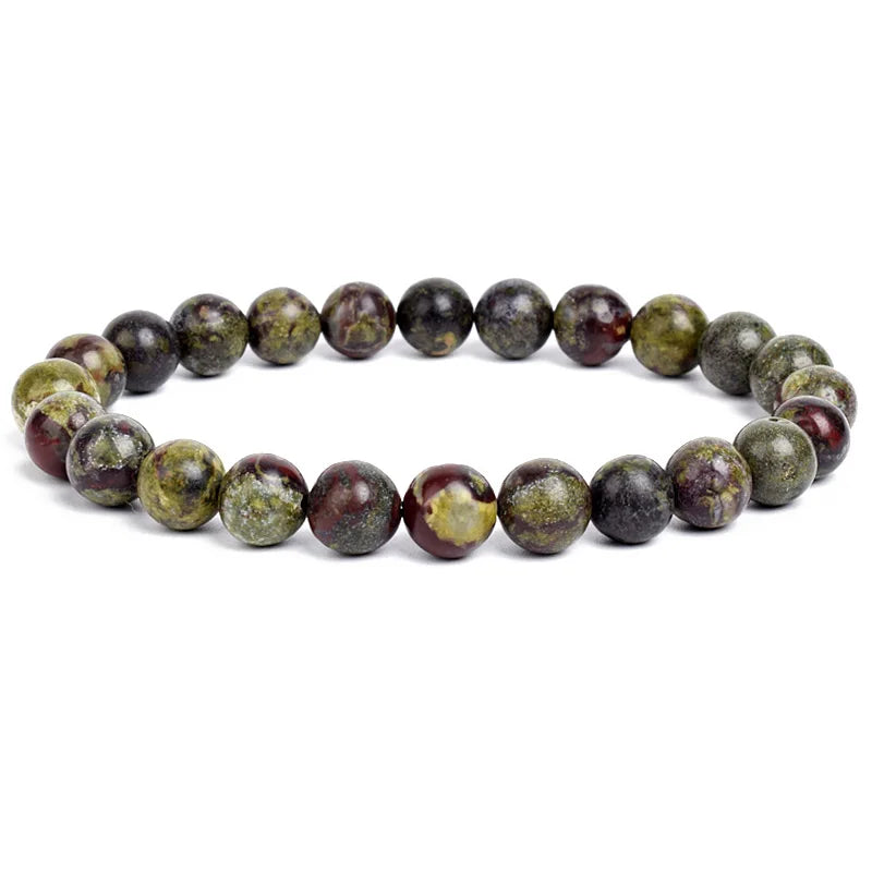 Armband aus Natursteinperlen