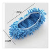 Chenille Dust Mop Slippers for Hands-Free Floor Cleaning