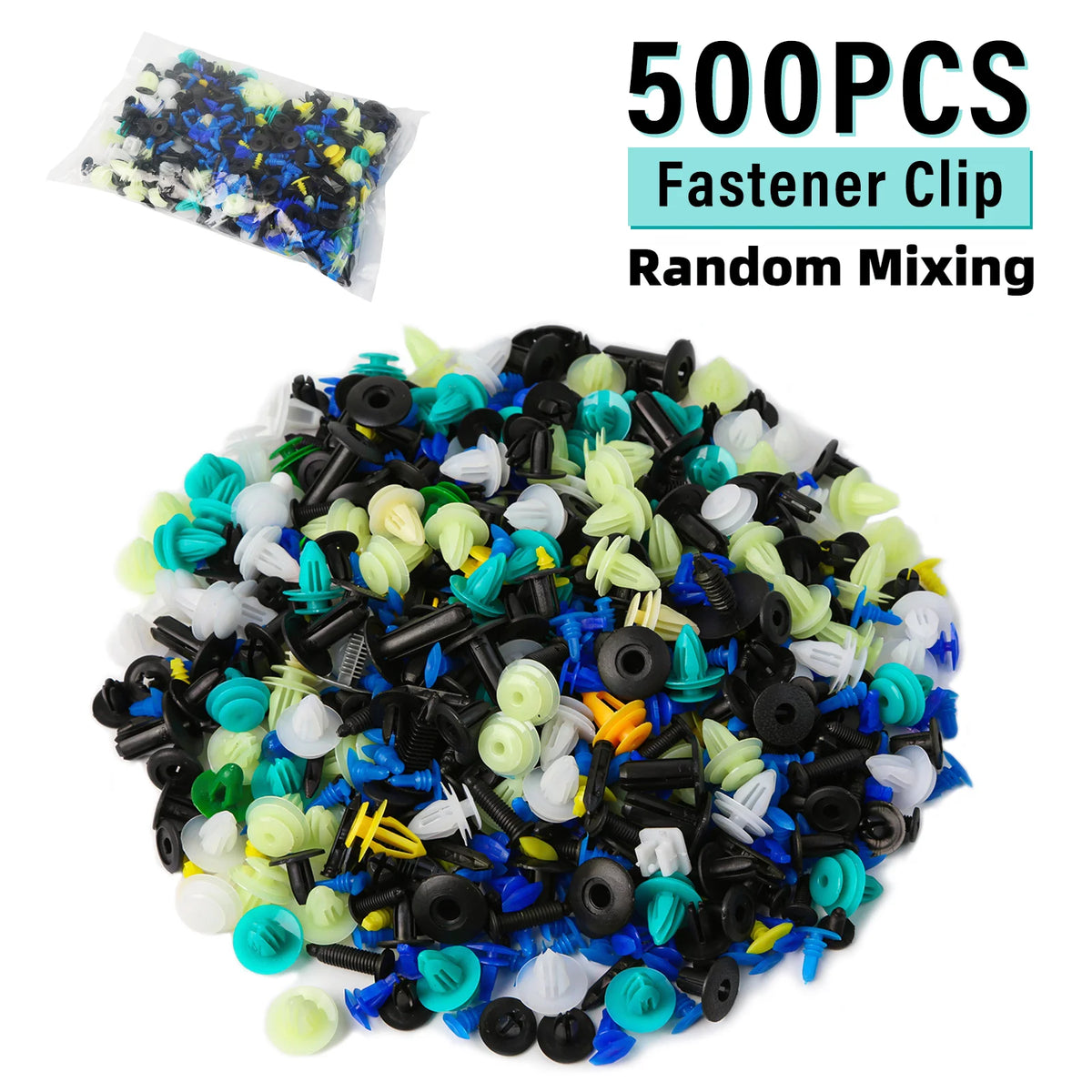 Universal Auto Fastener Clip Assortment Kit