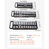 Magnetic Socket Organizer Tray Set - Holds Up to 76 Sockets