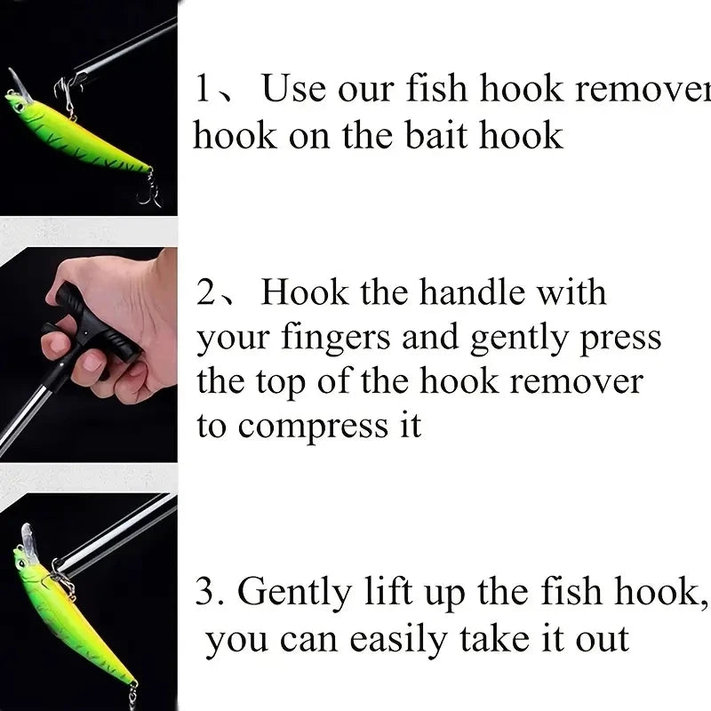 Portable Aluminum Fish Hook Remover