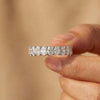 Oval Cubic Zirconia Sterling Silver Ring